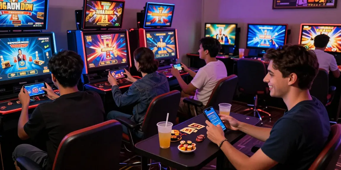 Players enjoying 68gamebai online gaming interface with vibrant graphics and engaging atmosphere.