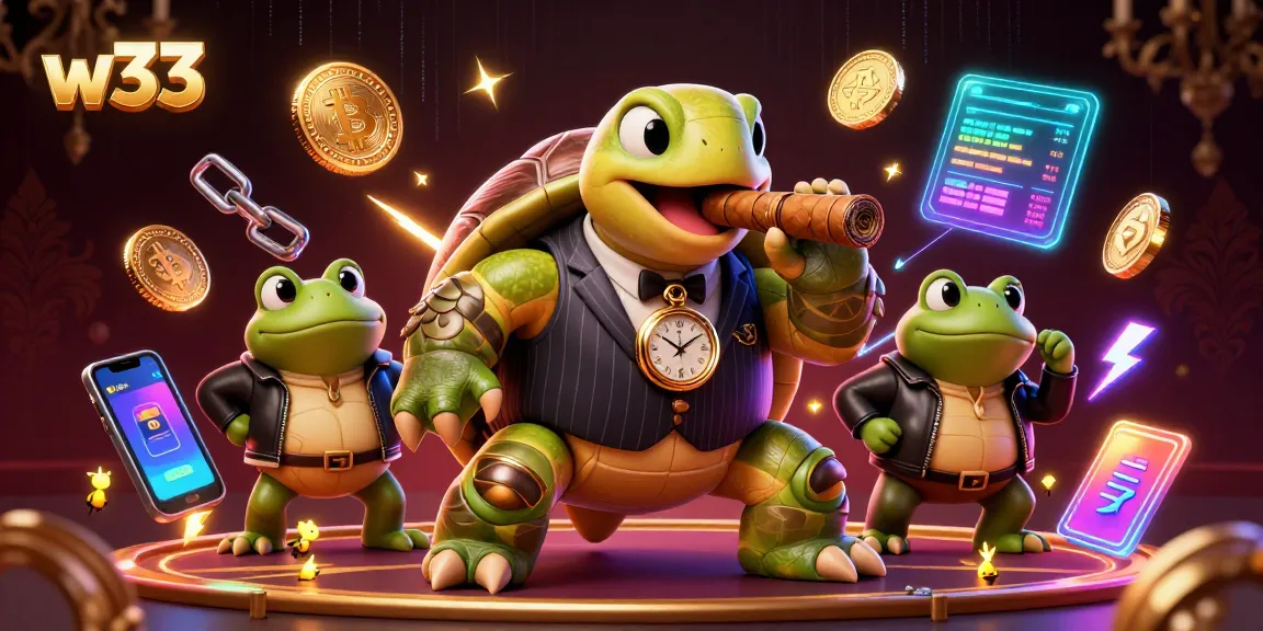 Engage with w33 at a vibrant casino themed illustration showcasing thrilling gaming elements.