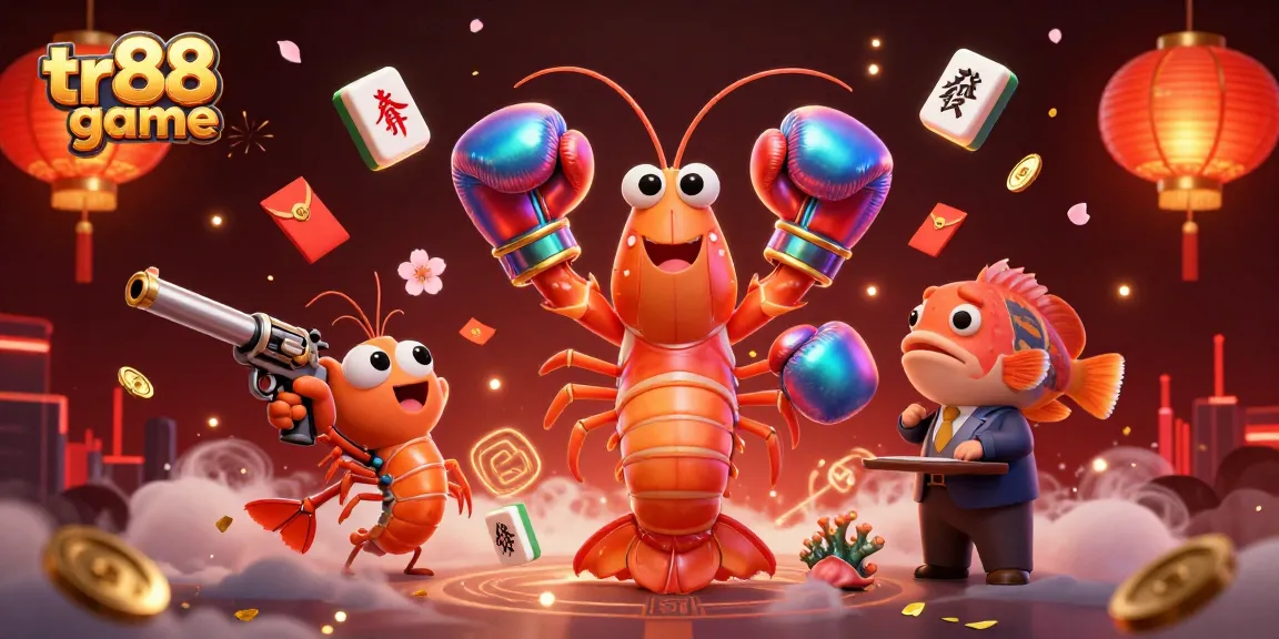 Engage with the exciting tr88 game featuring lively animated sea creatures and vibrant casino elements.
