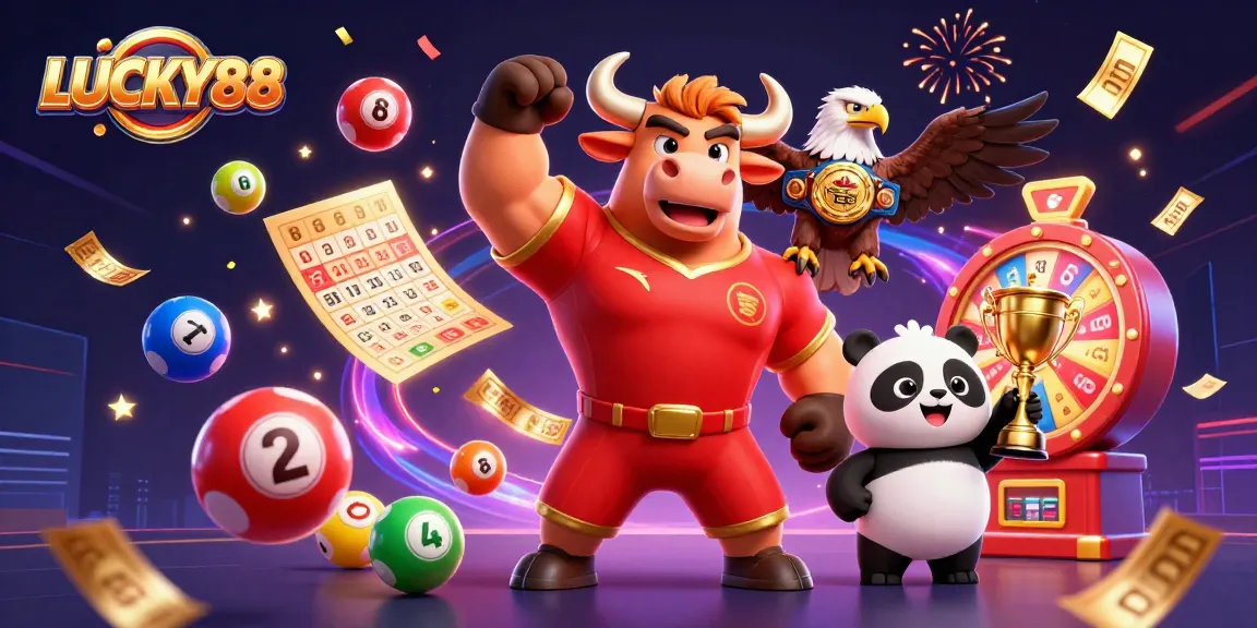 Experience the thrill of LUCKY88 slots with a vibrant celebration of casino excitement.