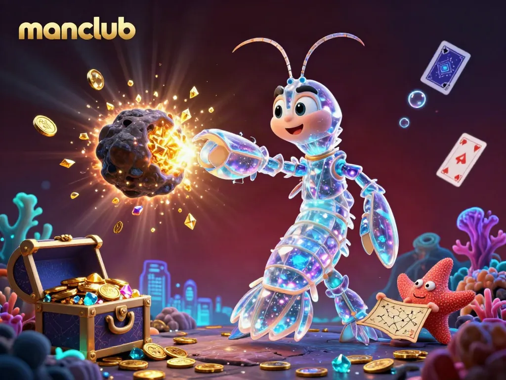 Experience thrilling wins at manclub with dynamic gameplay and vibrant visuals in this casino-themed illustration.