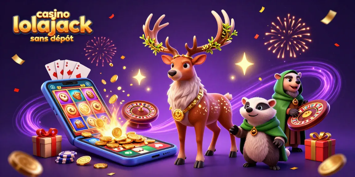 Play thrilling games at casino lolajack sans dépôt with colorful slot spins and exciting winnings!
