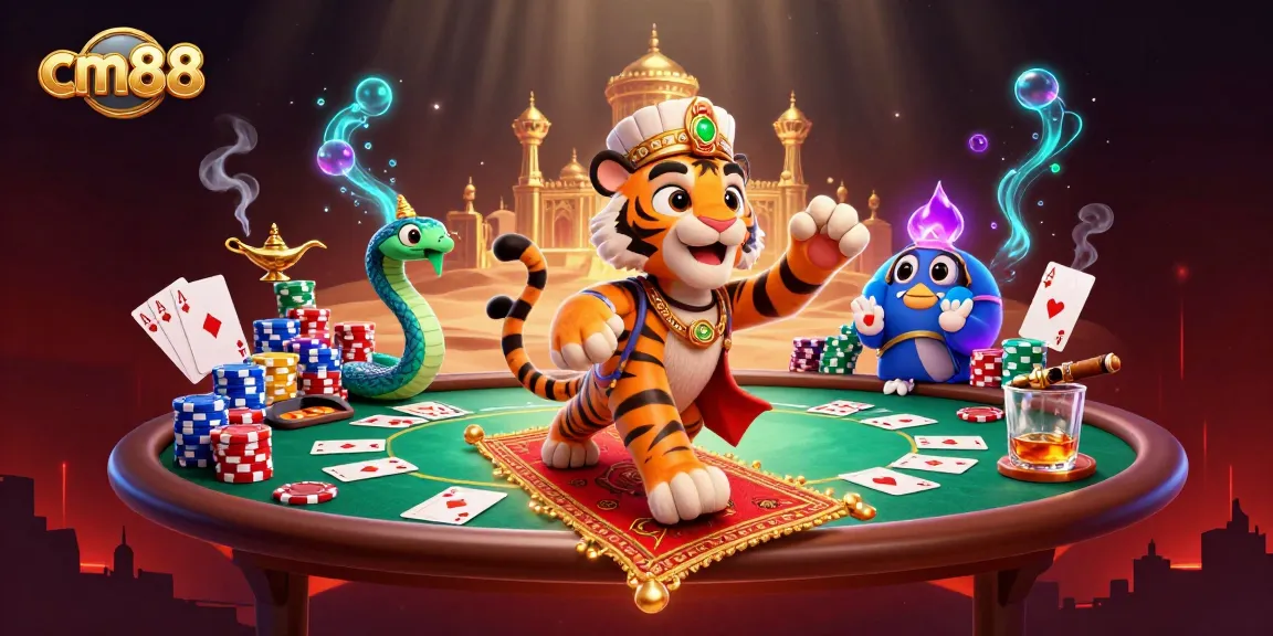 Experience thrilling moments at cm88 with exciting poker games and vibrant casino elements.