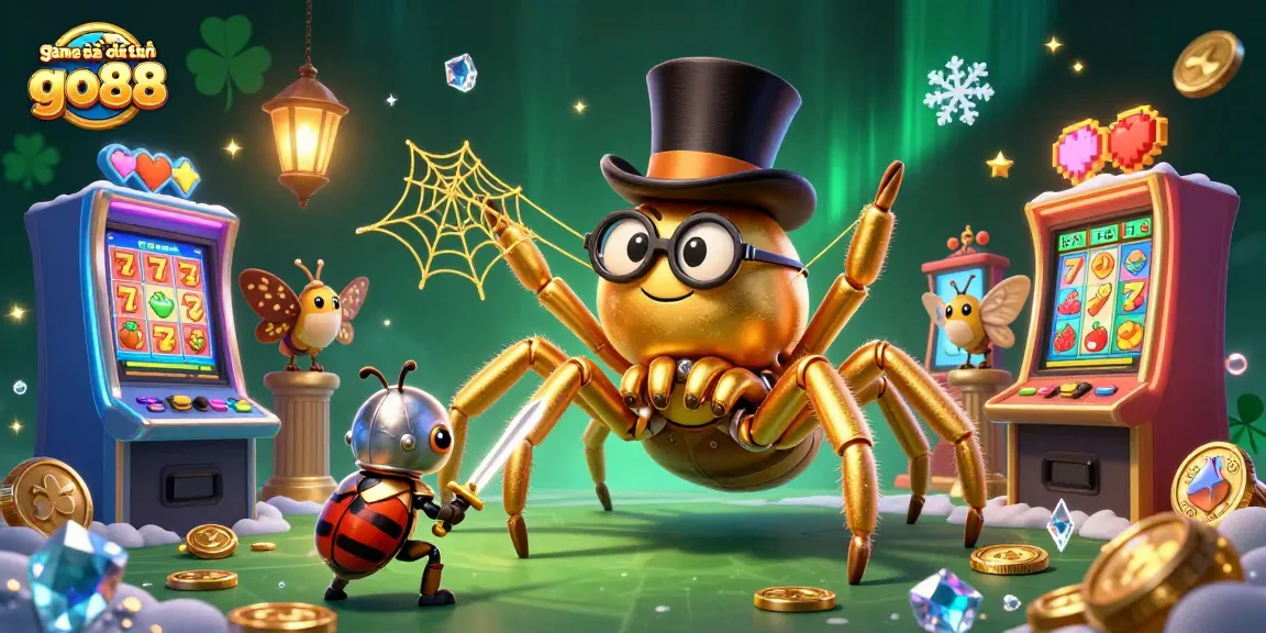 Experience thrilling gameplay with game bài đổi thưởng go88 amidst vibrant slot machines and casino secrets.