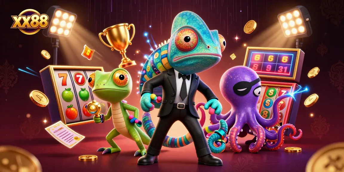 Engage with the exciting world of xx88 through a vibrant casino adventure scene.