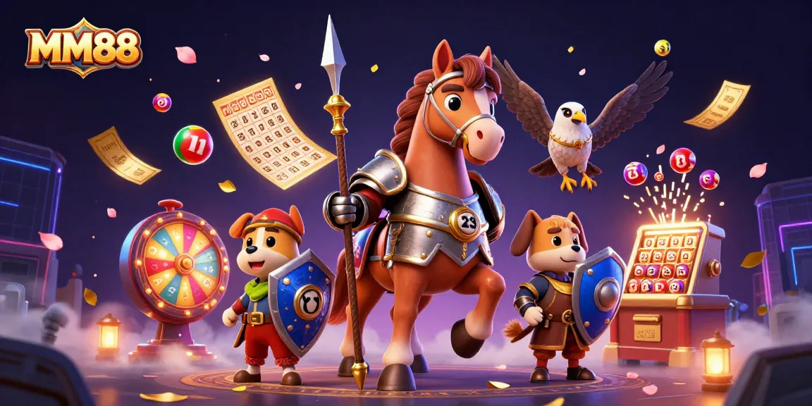 Experience exciting gameplay at MM88 with a colorful and dynamic casino scene.
