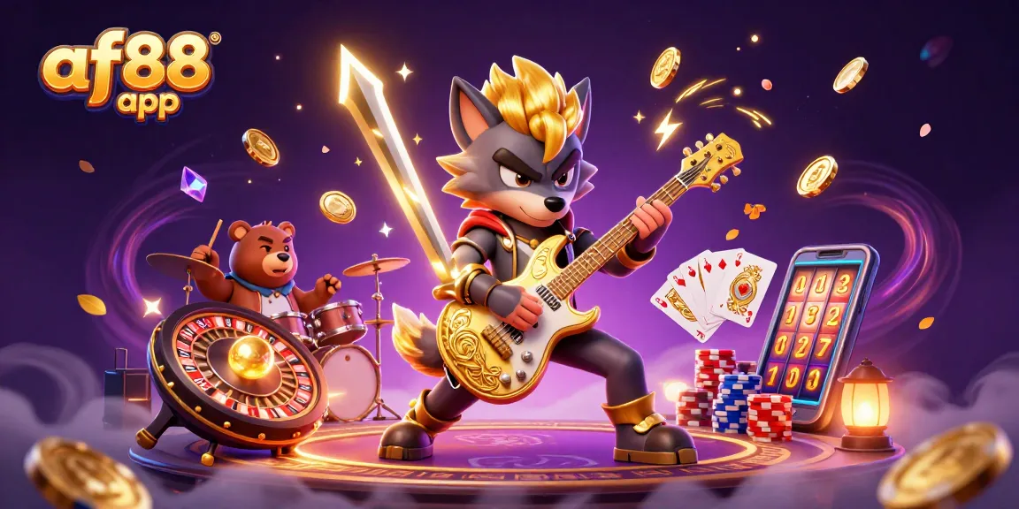 Play exciting games using the af88 app, featuring vibrant 3D characters and dynamic animations.
