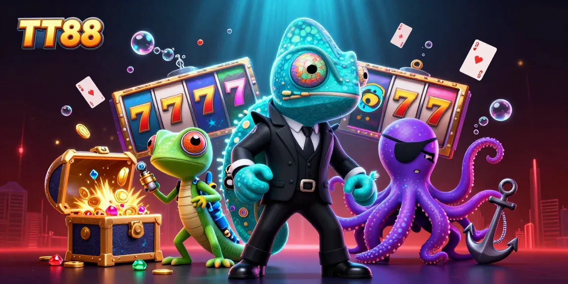 Join the excitement at TT88 with a colorful casino-themed adventure featuring dynamic game elements.