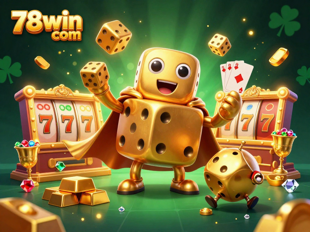 Experience thrilling wins at 78win com with dynamic gameplay and gold treasures in this vibrant casino scene.
