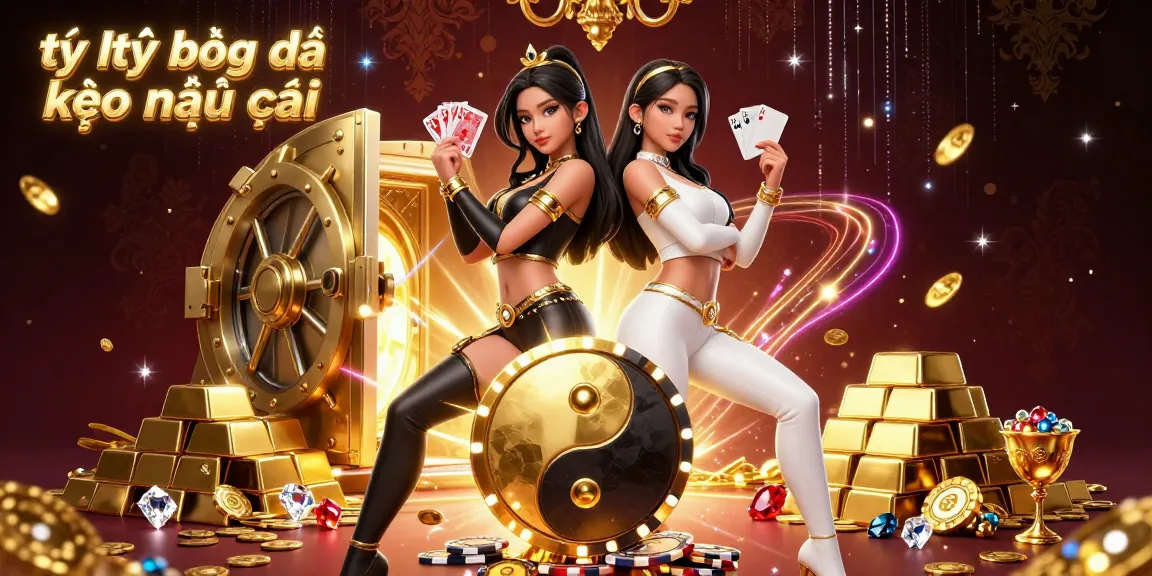Experience tỷ lệ bóng đá kèo nhà cái with stunning Asian women showcasing vibrant playing cards amid a dazzling casino atmosphere.
