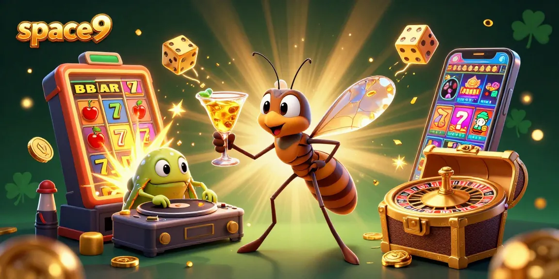 Experience thrilling gaming adventures at space9, featuring vibrant casino characters and captivating gameplay.