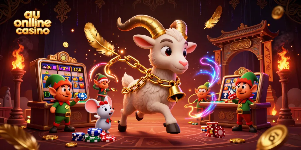 Engage in the thrilling world of au online casino with festive Krampus and mischievous gremlins.