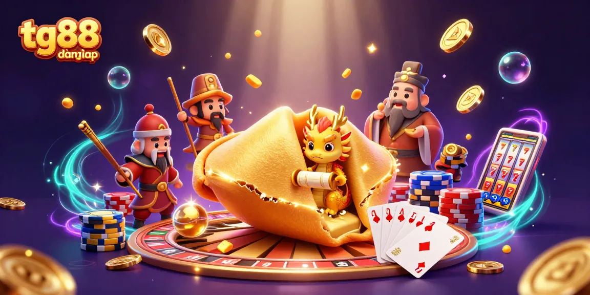 Engage with TG88 đăng nhập to win big using a vibrant 3D casino illustration featuring dynamic gaming elements.