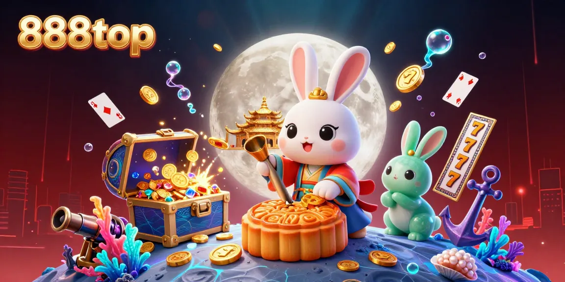 Engage in thrilling gameplay action with 888top's rich gambling scenes featuring colorful casino elements.