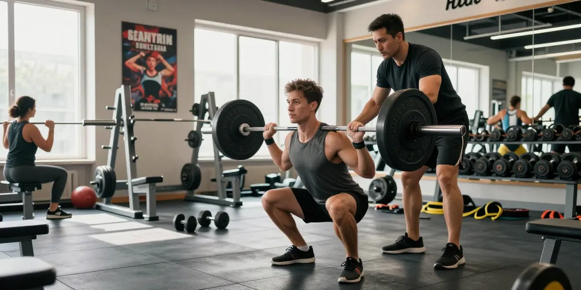 Kraftsportler hebt Gewichte im Anabolika Shop Deutschland für Krafttraining, umgeben von Fitnessgeräten und Trainingsmotivation.