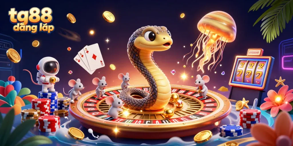 Engage in thrilling gambling experiences with tg88 đăng nhập at dynamic casino scenes featuring roulette and vibrant gameplay.