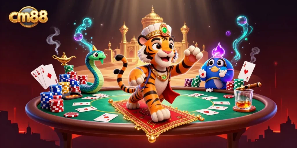 Experience thrilling moments at cm88 with exciting poker games and vibrant casino elements.